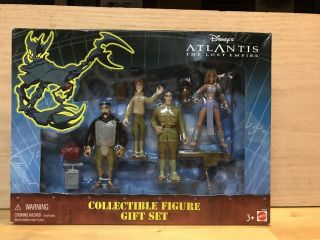 2000 Mattel Disney Atlantis The Lost Empire Figure Set Mip Factory