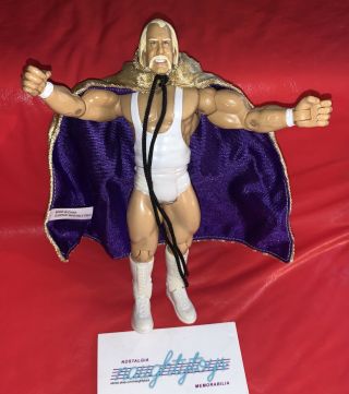 Wwe Jakks Classic Superstars Hulk Hogan Wrestling Figure W/cape Accessory Wwf