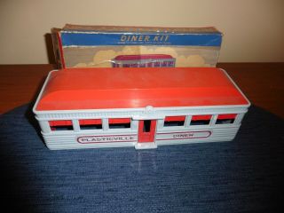 Plasticville Diner Kit De - 7 W Box For Lionel Trains