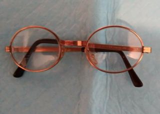 Vintage Cottet 14k Gold Filled Eye Glasses With 20/000 L 46/18 5 1/4 R Frames