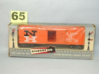 Gilbert American Flyer Ho Scale 33512 Haven Boxcar.  Ready To Run