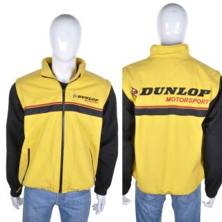 Vtg Alpinestars Dunlop Motorsport Jacket L 2 In 1 Racing Biker Gilet Gillet Coat