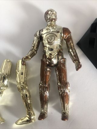 Vintage 1982 Star Wars C3PO With Removable Limbs 3