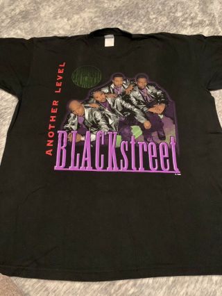 Blackstreet No Diggity 1997 Tour T - Shirt.  Rare 23 Yrs Old.  Vintage Xxl