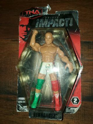 Tna Wrestling Deluxe Impact Hernandez Action Figure Series 2