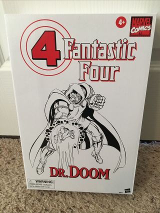 Marvel Legends Dr.  Doom Retro Fantastic Four Hasbro Pulse 2020 Mib