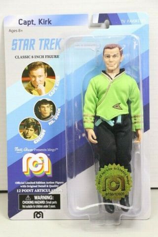 Mego Star Trek Captain Kirk Le 8  Action Figure
