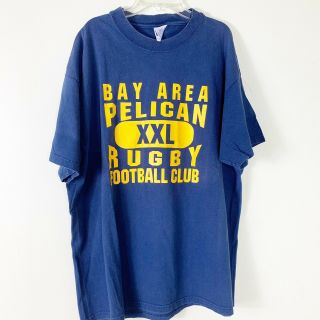 Vintage 90s Bay Area Pelican Graphic T Shirt Rugby Football Club Shirt Xl