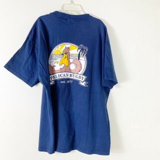 Vintage 90s Bay Area Pelican Graphic T shirt Rugby Football Club Shirt XL 2