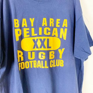 Vintage 90s Bay Area Pelican Graphic T shirt Rugby Football Club Shirt XL 3