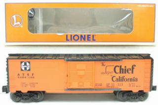 Lionel 6 - 19282 Santa Fe " Chief To California " Boxcar Ln/box