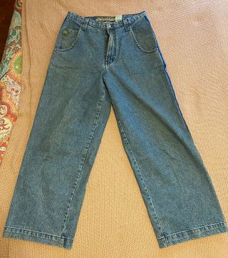 Vintage 90s Jnco Jeans 34 X 32 Sidewinder 175 Made In Usa Wide Leg