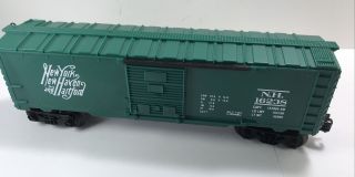 Lionel O Gauge York Haven And Hartford Nh 16238 Green Boxcar From 1993