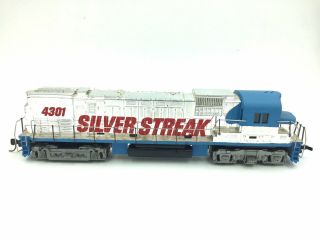 Ho Tyco Silver Streak Train Locomotive 4301 Painted Parts