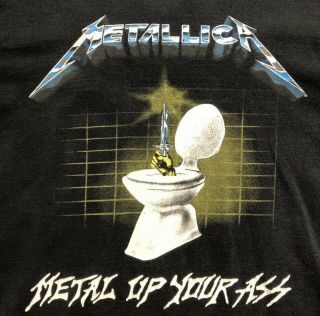 Metallica Rare Vintage T Shirt 80’s Metal Tee Ozzy Slayer Megadeth Motorhead