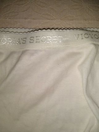 Vintage Victoria Secret Hi Leg Brief Panties Signature Waistband Size XL 3