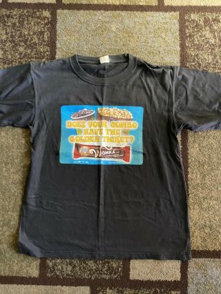 Vintage Movie Promo Shirt Charlie And The Chocolate Factory Shirt