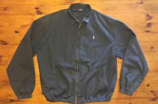 Vintage 90s Polo Ralph Lauren Casual Jacket Made Usa Sz Large