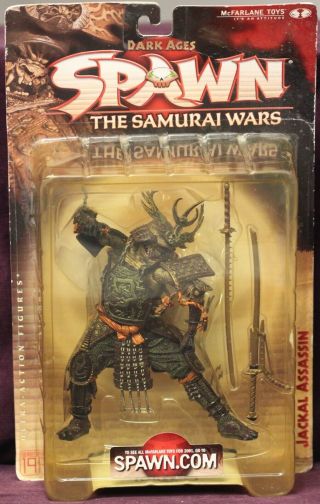 Mcfarlane Toys: Spawn The Samurai Wars (dark Ages) Jackal Assassin Action Figure