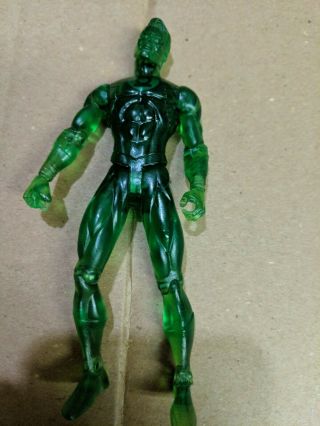 Green Lantern Dc Comics Action Figure 7 " Clear Transparent Collectible Rare
