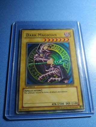 Dark Magician Sdy - E005 1st Edition Heavily Played