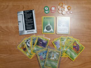 Classic Pokemon Card Game Starter Set - 40 Cards W/ Play Mat And Damage Counters