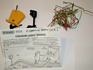 Hornby R.  406 Colour Light Signal & R.  046 On - On Switch Order