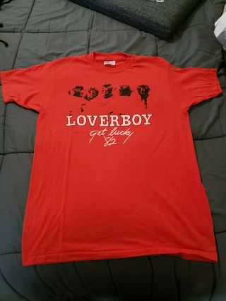 Vintage Loverboy Get Lucky 