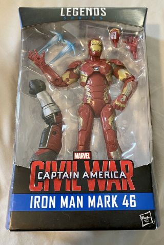 Marvel Legends Iron Man Mark 46 Civil War Giant Man Wave