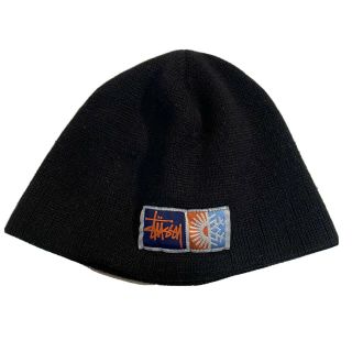 Vintage Stussy Knit Hat Beanie 90’s 2000’s No Fold Streetwear