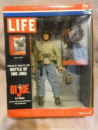 Gi Joe Us Marines - Life Historical Editions Battle Of Iwo Jima