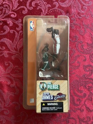 Paul Pierce Lebron James Mcfarlane Nba 2003 3 " Basketball Figures Champions Jm