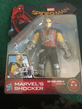 Marvel 2017 Rare Spider - Man Homecoming Mcu Shocker 6in Figure 2