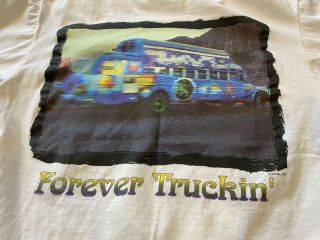 Vintage 1990’s Grateful Dead T - Shirt “forever Truckin” 1997 Medium