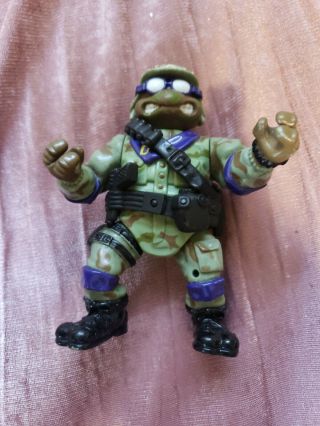 Vintage Tmnt Army Donatello No Accessories