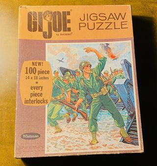 1965 HTF G.  I.  Joe Whitman Puzzle 100 Piece Hasbro vintage 1 Edge Piece Missing 3