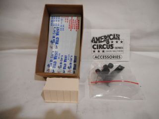 Walthers Ho Scale Circus Accessories Plank Wagon Unassembled Kit