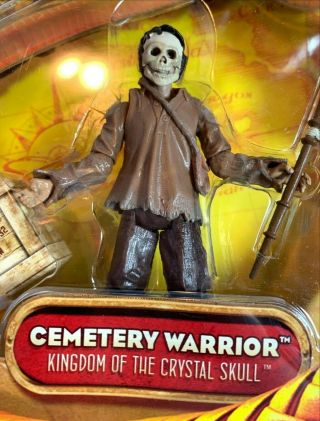 Hasbro Indiana Jones Cemetery Warrior Kingdom of the Crystal Skull Action Figure 3