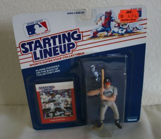 Carlton Fisk - 1988 Starting Lineup - Chicago White Sox - Baseball