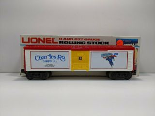 Lionel 6 - 7711 O Gauge Charles Ro Supply Co.  Boxcar Ln/box