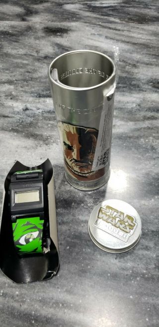 Collectible Star Wars Burger King Reversible Watch Episode Ii Yoda Count Dooku