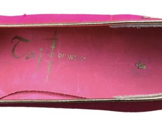 Taj of India Shoes,  Heels,  Vintage,  I Dream of Jeannie,  size 7,  Vintage 3