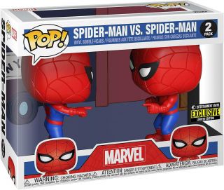 Funko Pop Spider - Man Imposter Bobble - Heads 2 - Pack Superhero Collectible