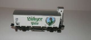 Arnold N Scale Liibzer Bils European Style Beer Wagon With Brakemans Cab