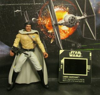 1997 Kenner Star Wars Potf 2 Lando Calrissian (general) Loose & Complete Figure