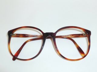 Pappagallo Viii Vintage Eyeglass Frames Tortoise Brown 004 56 18 142 France