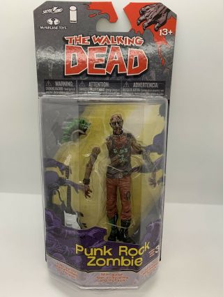 Mcfarlane Toys The Walking Dead Comic Series 3 Punk Rock Zombie Action Figure