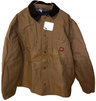 Vintage Big Ben Work Coat Jacket Mens Brown Wrangler Usa 50 Regular Lined