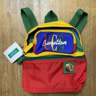 Vintage United Colors Of Benetton Ubc Toddler Backpack Purse Bag
