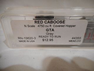 Red Caboose N - Scale GTA 4740CF 3 - Bay Hopper - UTCX44355 2